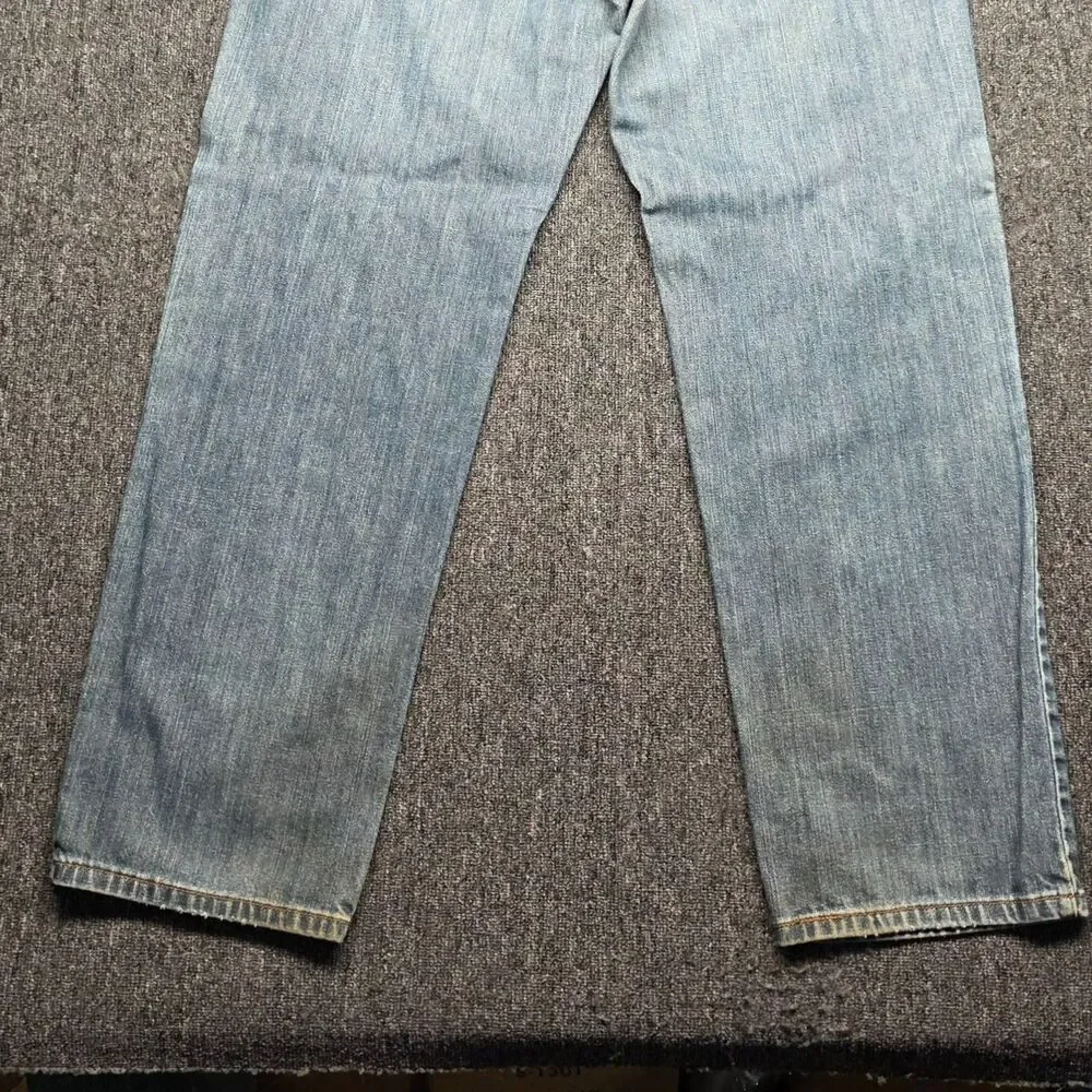 Levis 550 Jeans Mens 36x32 Relaxed Fit Tapered Leg Blue Medium Stonewash Denim
